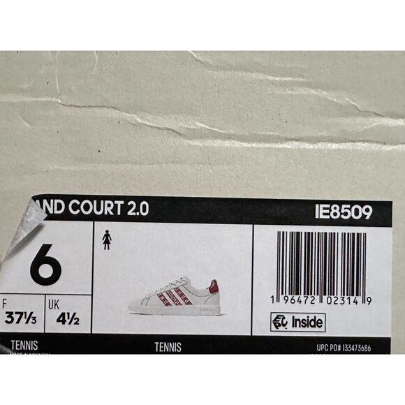 NEW Adidas Farm Rio Womens Grand Court 2.0 Low Casual Sneaker - 9.5 - Picture 9 of 12